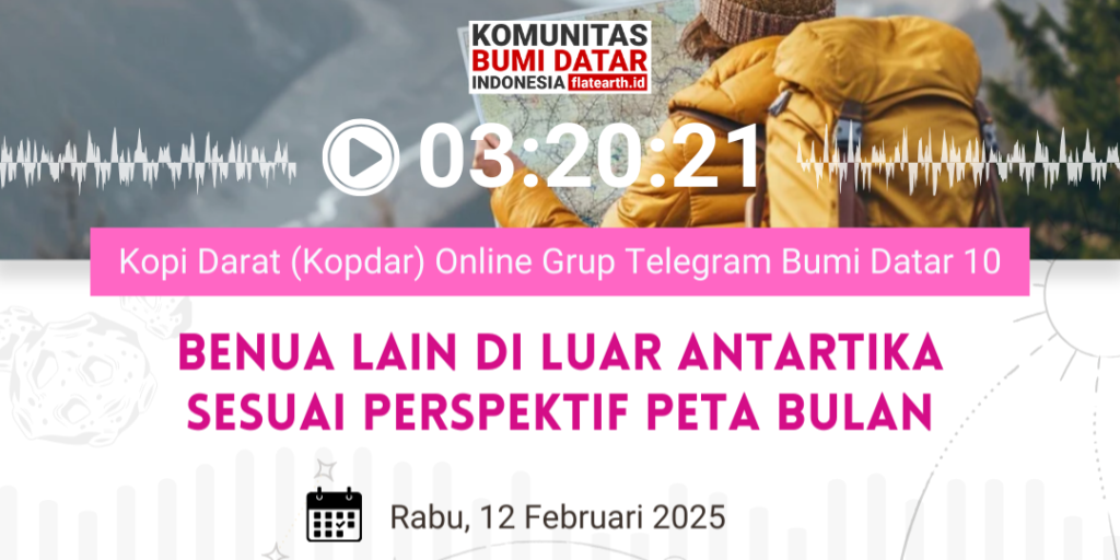 Kopdar Online 10 Benua Lain di Luar Antartika sesuai Perspektif Peta Bulan