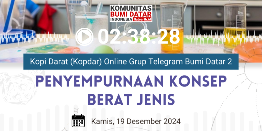 Kopdar Online 2 Penyempurnaan Konsep Berat Jenis