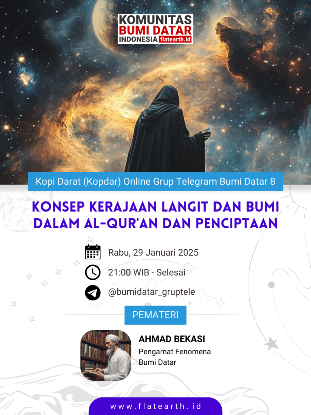 Kopi Darat (Kopdar) Online Grup Telegram Bumi Datar 8